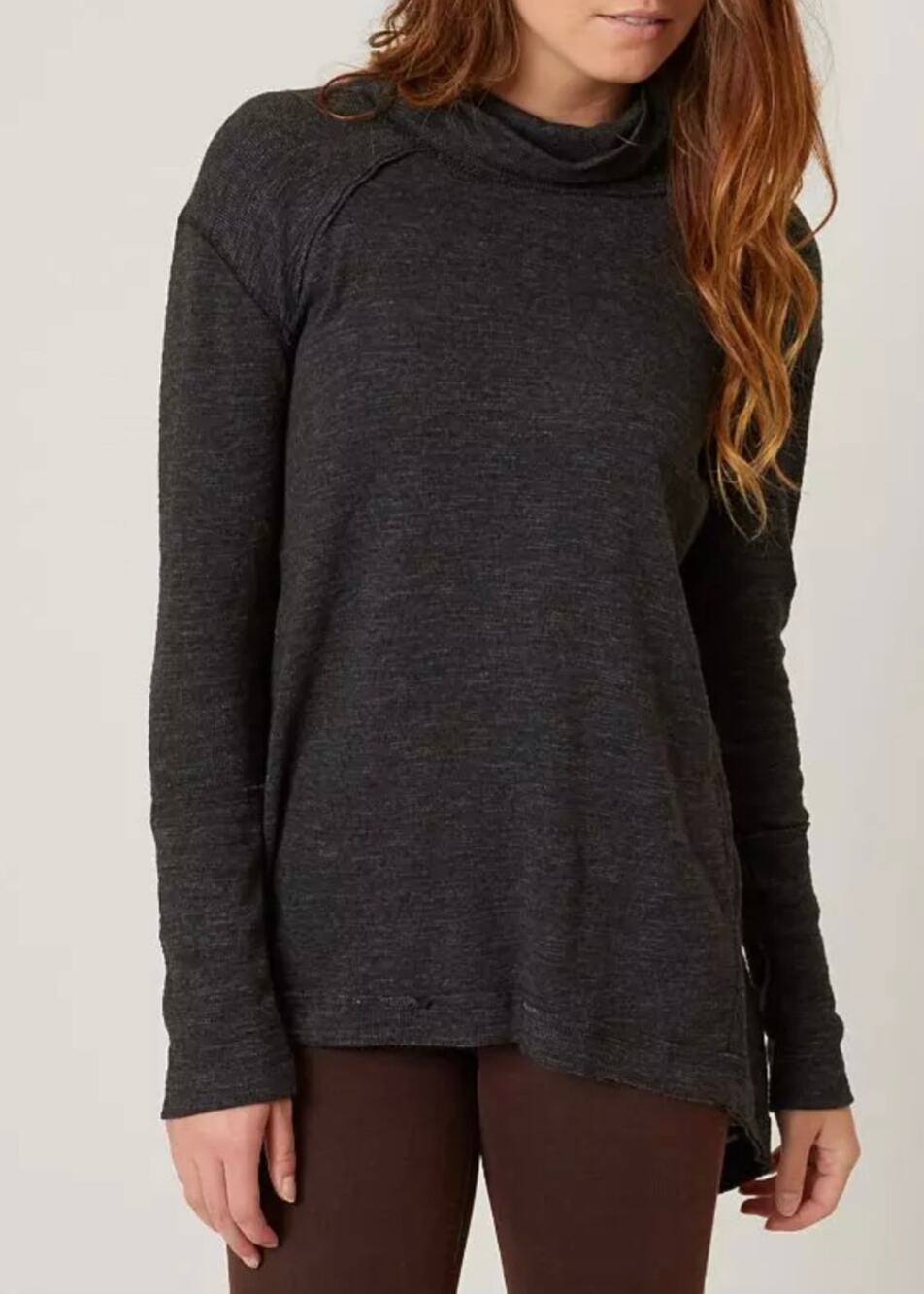 We the Free Turtleneck Split Back Sweater sz XS
